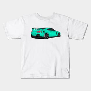 GTR TURQUOISE Kids T-Shirt